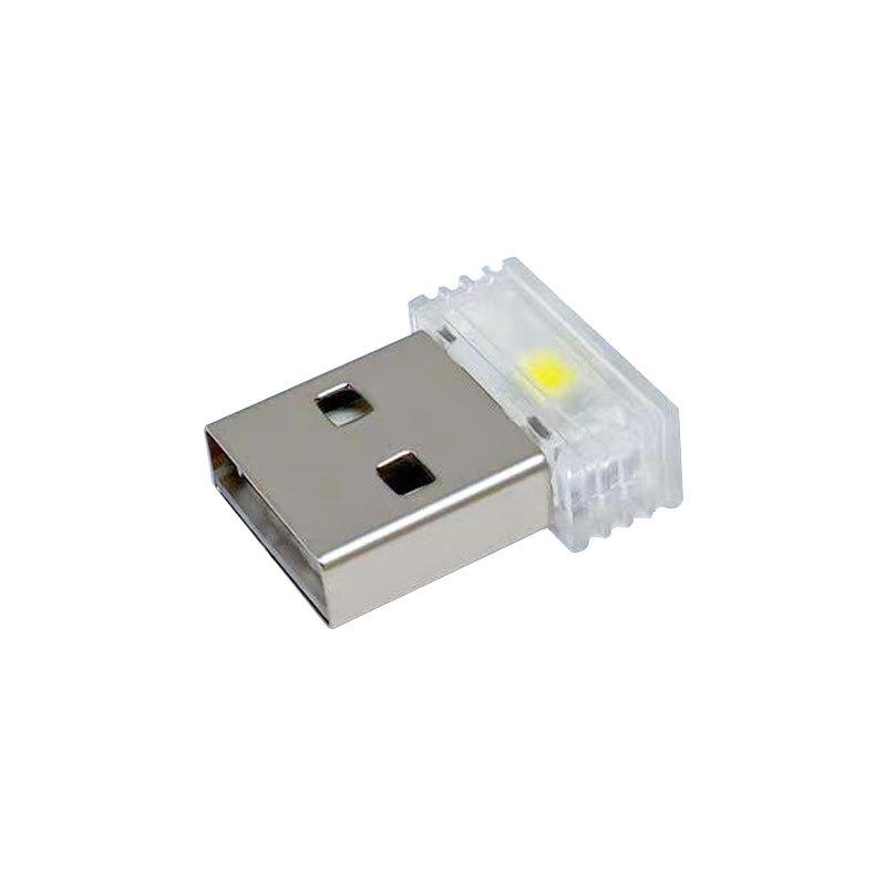 Автомобільний usb-світильник сенсорне керування 7 кольорів