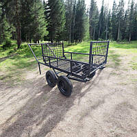 Тактичний візок для транспортування багажу або евакуації поранених, унікальне шасі ROCKER-BOGIE