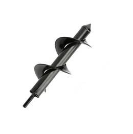 Бур садовий земляний для дриля, спіральне свердло 10x30см - оригинал