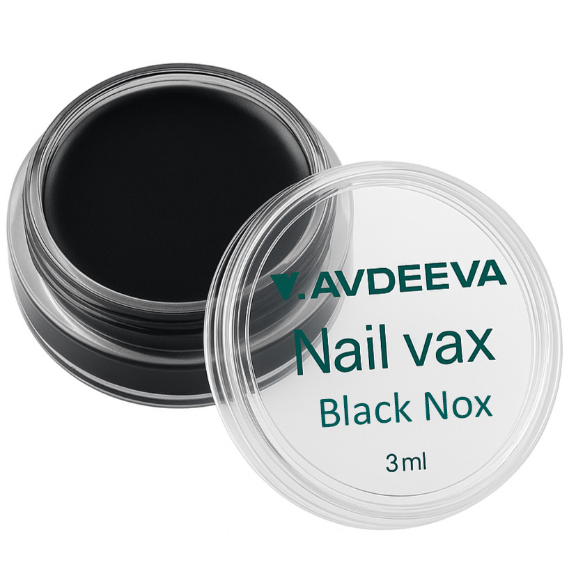 Віск для нігтів Victoria Avdeeva Black Nox, 3 мл