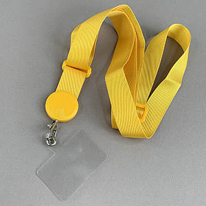 Ремінець на шию для телефону універсальний ремінець тримач для смартфона жовтий y4v