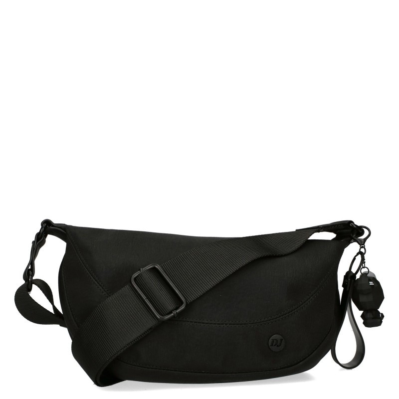 Красивая сумка экокожа черный Арт.CM7366 black DavidJones Франція