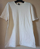 Футболка чоловіча М 48-50 Молочна Бавовна