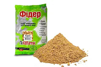 Принада FANATIK 0,9кг Фідер Короп Тигровий горіх