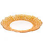 Тарілка "Сонячні промені" золота 33 см (9158-007), фото 2