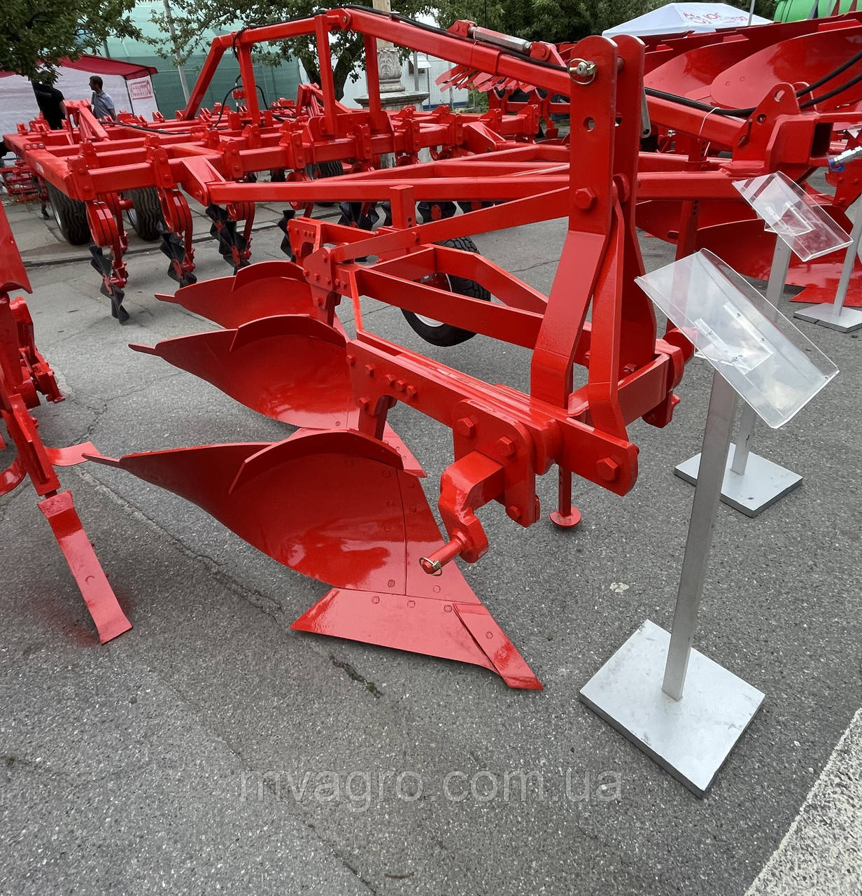 Навісний необертовий плуг Майстер А3, фото 1