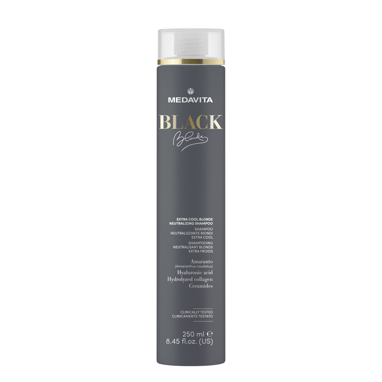 Нейтралізувальний шампунь для волосся Medavita EXTRA COOL Blonde Neutralizing Shampoo