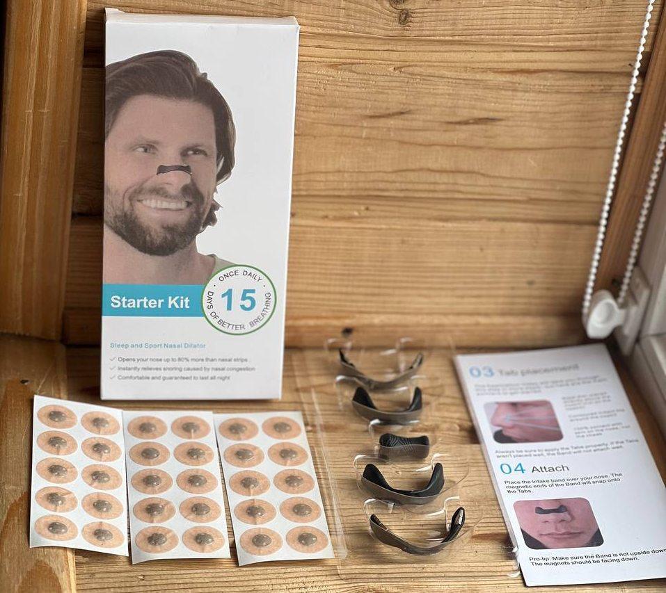 Магнітний розширювач для носа від храпа 15 пар