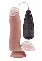 Вібратор реалістичний на присосці Chisa T-skin ReaL 17,5см