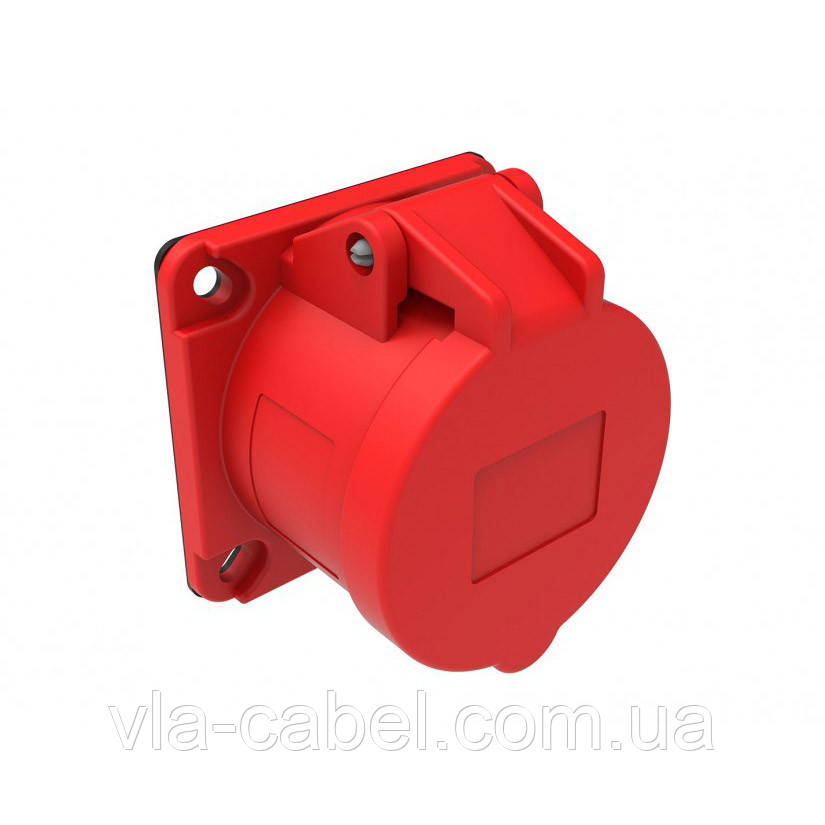Розетка щитова 380V 4*16A поліамід IP44, Bemis (BC1-1504-2413)