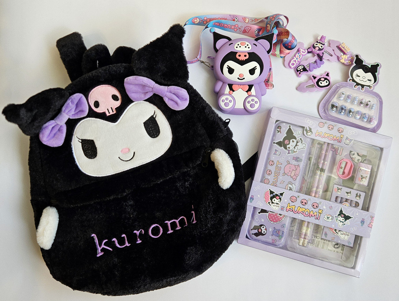 Подарунковий бокс Куромі Kuromi з рюкзаком
