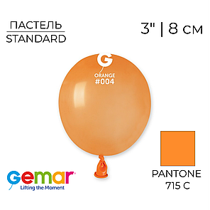 GEMAR-ДЖ 3" PT20 004 Пастель Помаранчевий | Standard Orange, фото 1