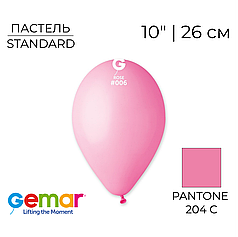 GEMAR-ДЖ 10" G90 006 Пастель Рожевий | Standard Rose