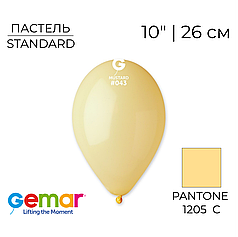 GEMAR-ДЖ 10" G90 043 Пастель Дитячий Жовтий | Standard Baby Yellow