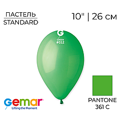 GEMAR-ДЖ 10" G90 012 Пастель Зелений | Standard Green