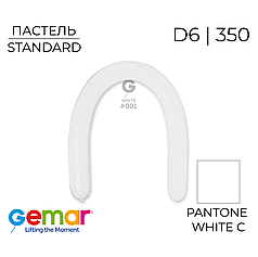 GEMAR-ДЖ КДМ D6 350 001 Пастель Білий | Standard White