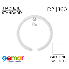 GEMAR-ДЖ КДМ D2 160 001 Пастель Білий | Standard White