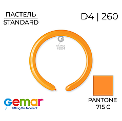 GEMAR-ДЖ КДМ D4 260 004 Пастель Помаранчевий | Standard Orange