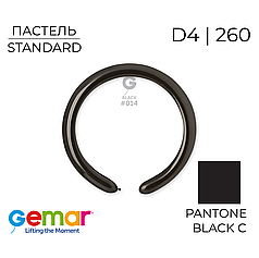 GEMAR-ДЖ КДМ D4 260 014 Пастель Чорний | Standard Black