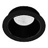 Вбудований світильник Ledcoin DL0390 чорний під змінну лампу MR16 G5.3 Ø86х34мм врізний, фото 2