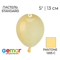 GEMAR-ДЖ 5" A50 043 Пастель Дитячий Жовтий | Standard Baby Yellow