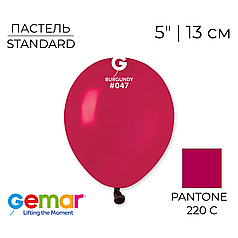 GEMAR-ДЖ 5" A50 047 Пастель Бургундія | Standard Burgundy
