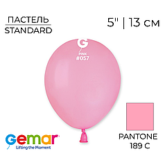 GEMAR-ДЖ 5" A50 057 Пастель Рожевий | Standard Pink