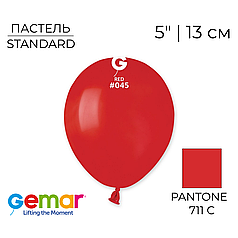 GEMAR-ДЖ 5" A50 045 Пастель Червоний | Standard Red