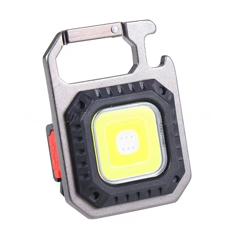 Акумуляторний LED ліхтарик W5130 з Type-C 500mAh (7 режимів, карабін, магніт)