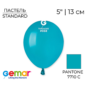 GEMAR-ДЖ 5" A50 068 Пастель Бірюзовий | Standard Turquoise, фото 1