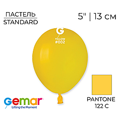 GEMAR-ДЖ 5" A50 002 Пастель Жовтий | Standard Yellow