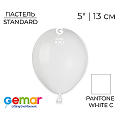 GEMAR-ДЖ 5" A50 001 Пастель Білий | Standard White