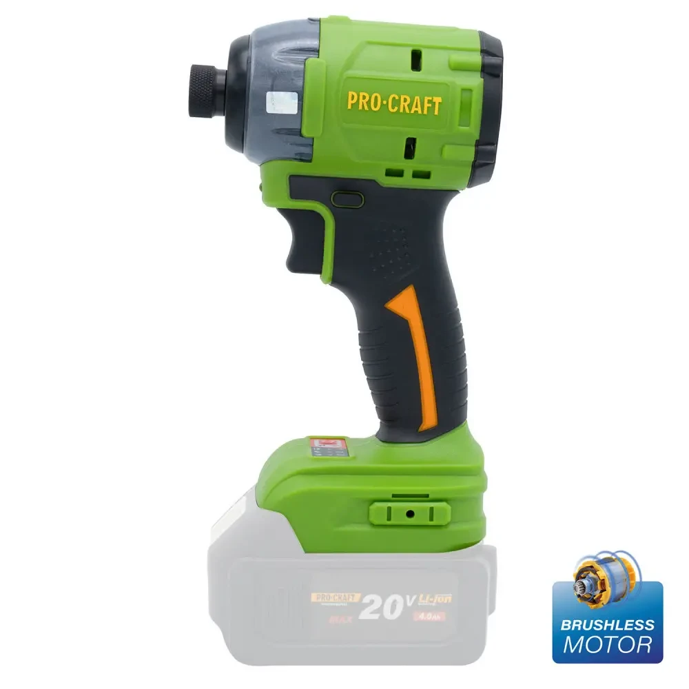 Акумуляторний гвинтоверт Procraft PS22 (безщітковий, без АКБ і ЗП)