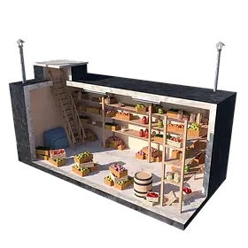 Готовий бетонний погріб "Моноліт"