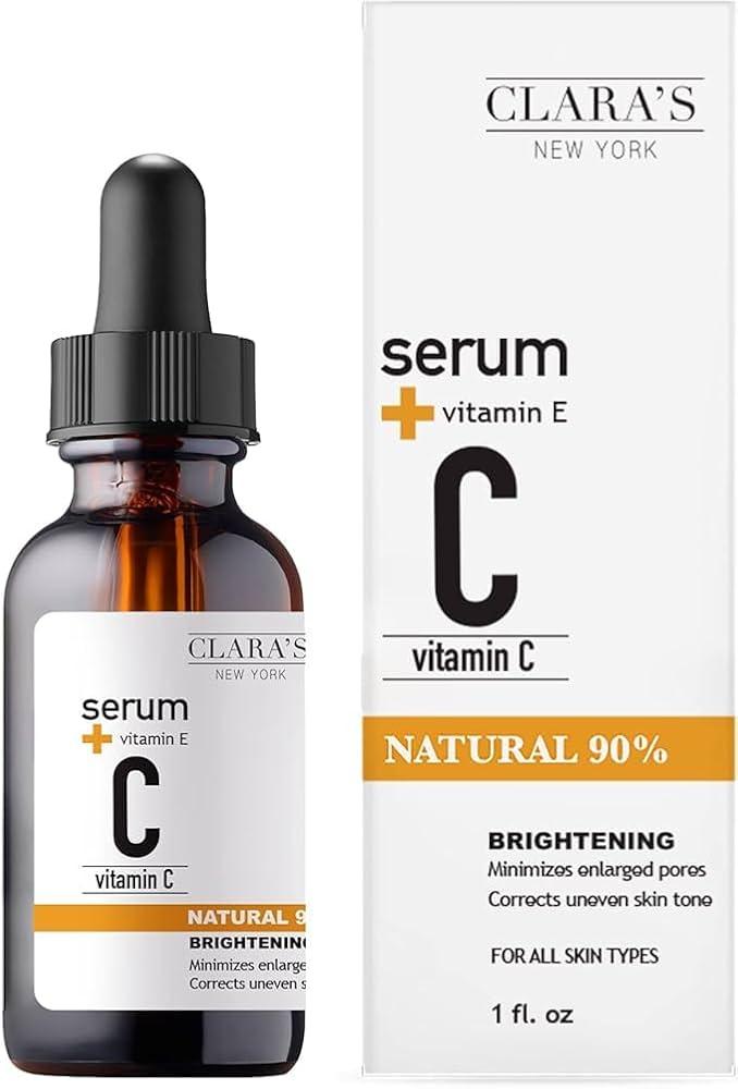 Сыворотка для обличчя з вітаміном C Clara’s New York Brightening Vitamin C Facial Serum 30 мл