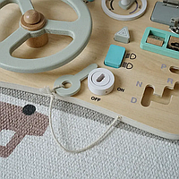 Бізіборд Монтессорі з кермом 12818