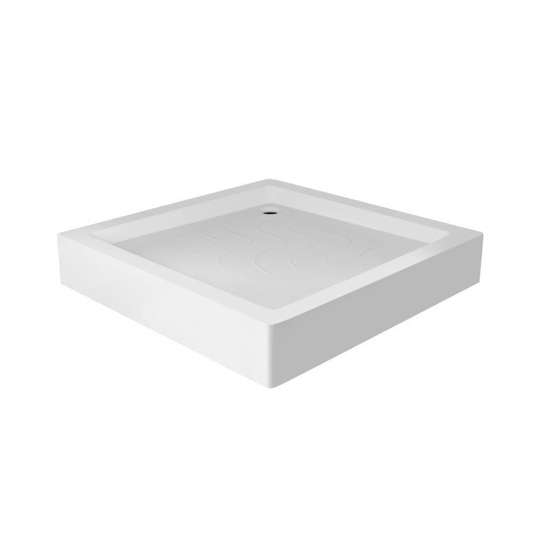 Душовий піддон квадрат акриловий Lidz Mazur ST90x90x16