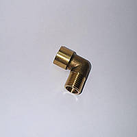 Кут 1/4" вн латунний