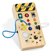 Бізіборд Монтессорі на батарейках 12728