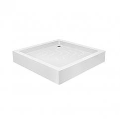 Піддон для душу квадрат акриловий Lidz Mazur ST80x80x16