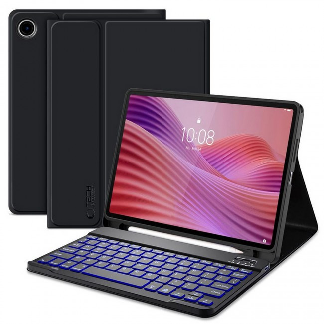 Tech-Protect SC Pen + Keyboard Lenovo Tab 10.1 TB-311 Black