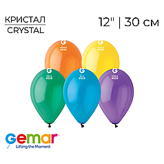 GEMAR-ДЖ 12" G110 Кристал Асорті | Crystal Assorted (100шт)