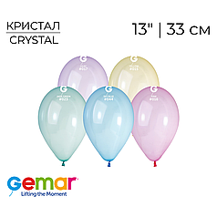 GEMAR-ДЖ 13" G120 Кристал Асорті | Rainbow Crystal Assortment (50шт)