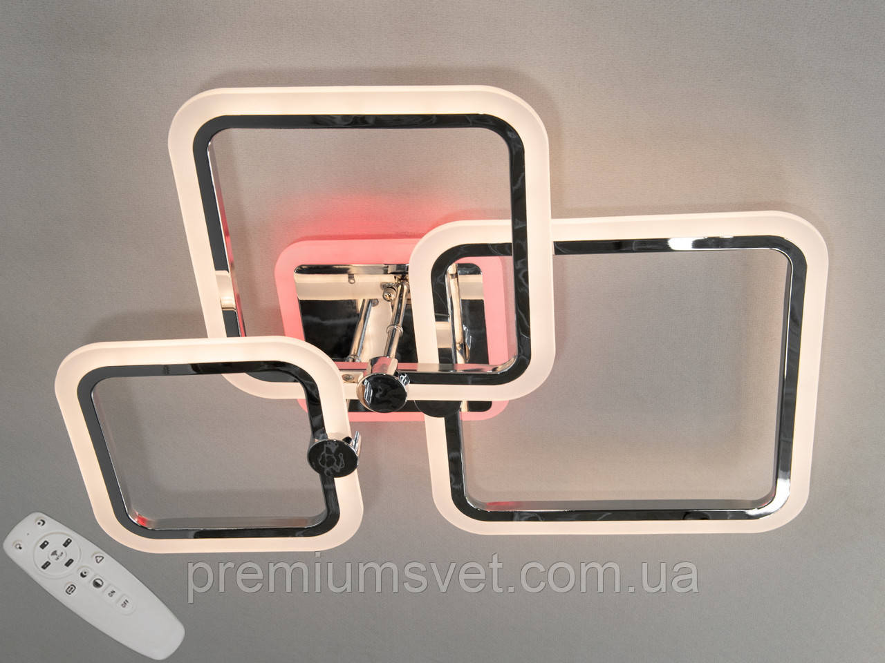 Люстра світлодіодна стельова  A8208/3 HR LED 3color dimmer 65W