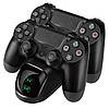 Набір девайсів для PS4 комплект джойстиків + зарядний пристрій для джойстиків PS4 V2 Чорний, фото 6