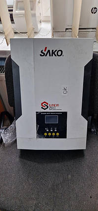 Гібридний інвертор Sako Sunon Pro 5.5 kW 48V Вживаний, фото 3