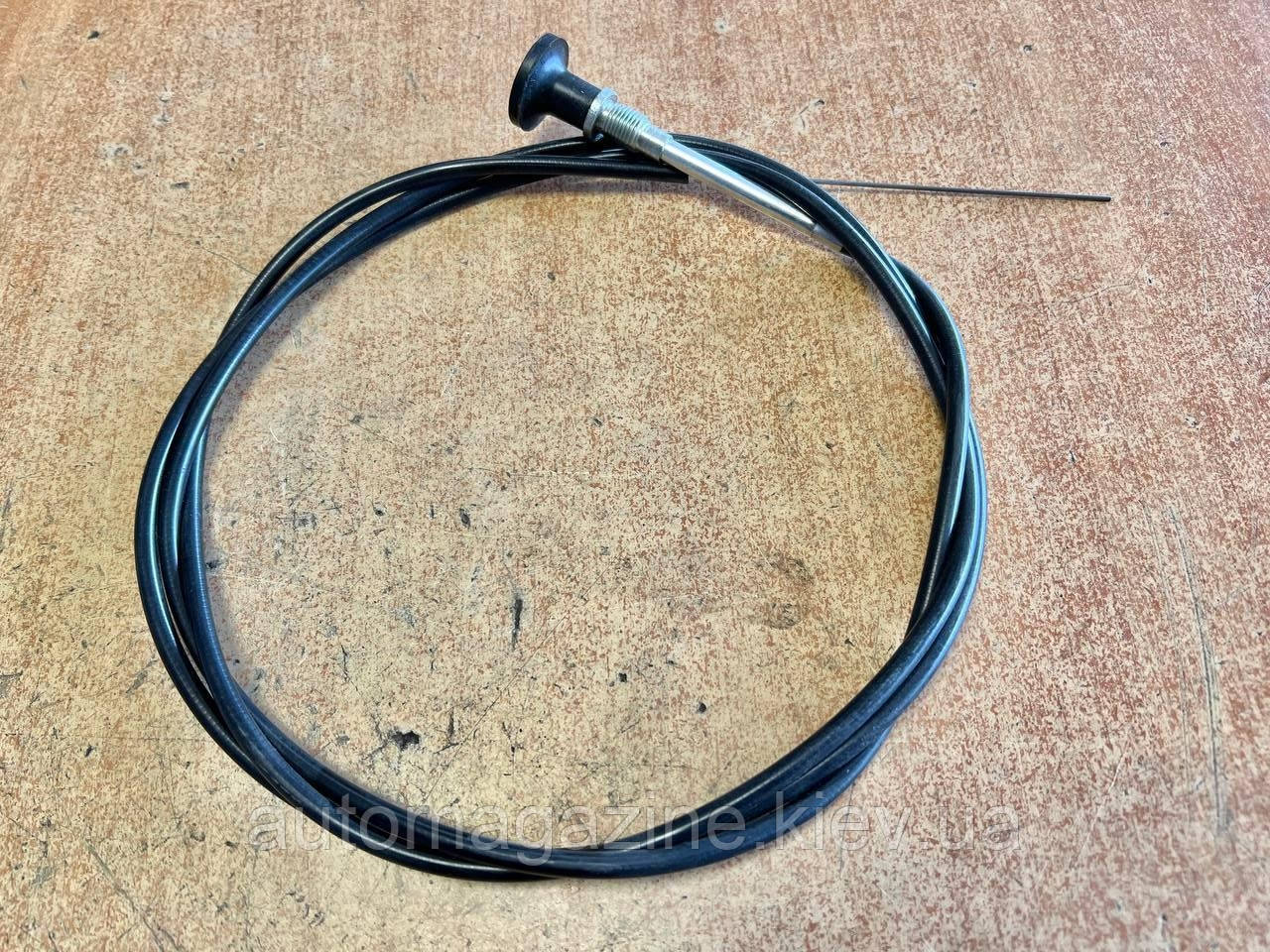 Трос повітряної заслінки (підсосу) УАЗ 452, 469, ГАЗ 53 (2200 мм), фото 1