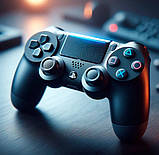 Комплект PS4 джойстиків + зарядний пристрій для джойстиків PS4 V2 Чорний, фото 5