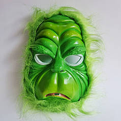 Пластикова маска Грінча, 26х19 см