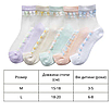 Набір дитячих літніх шкарпеток різного кольору L, 10 пар, фото 2
